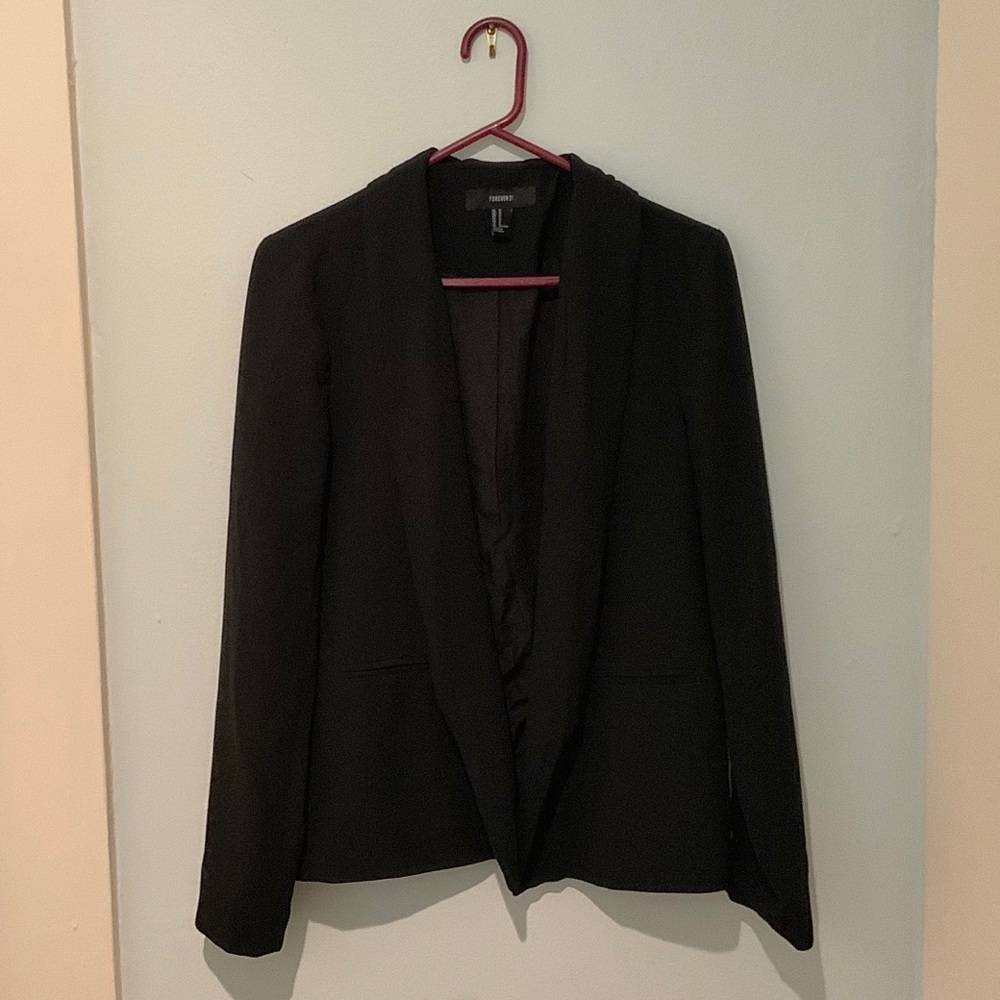 black blazer